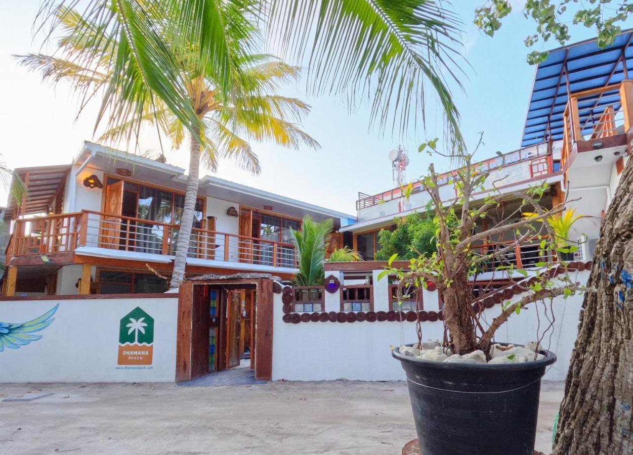 Dhamana Beach Hotell Mahibadhoo Exteriör bild