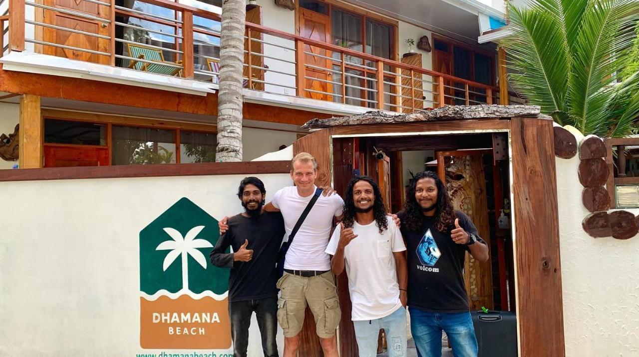 Dhamana Beach Hotell Mahibadhoo Exteriör bild